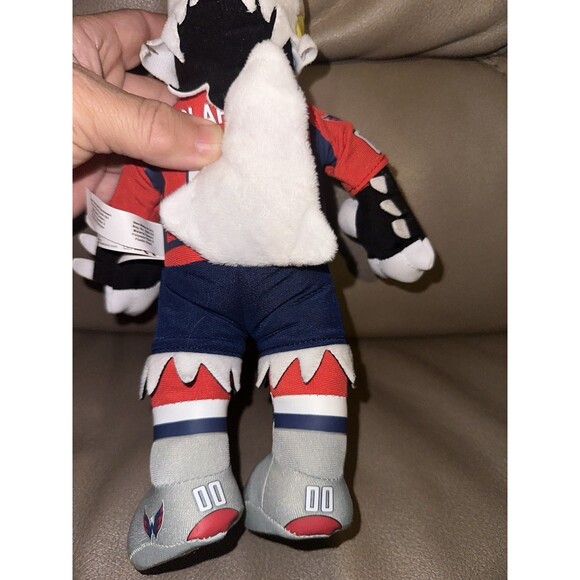 Washington Capitals NHL Slapshot Mascot 10" Plush Bleacher Creatures - Picture 5 of 10